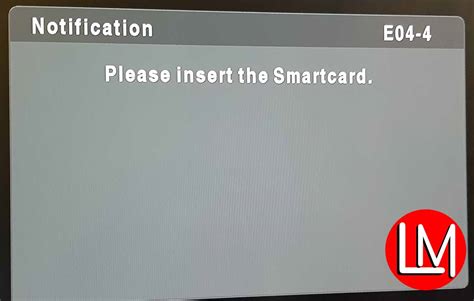 dstv smart card error e04-4|dstv e43 error.